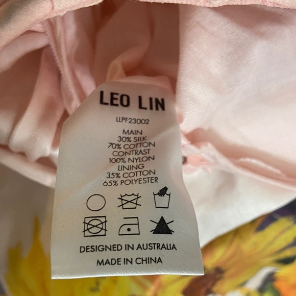 Floral Strapless Dress in Pink - Picture 15 of 16